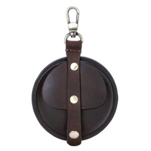 Rond Lederen Zakhorlogekastje